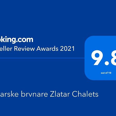 Zlatarske Brvnare Zlatar Chalets Нова-Варош Экстерьер фото